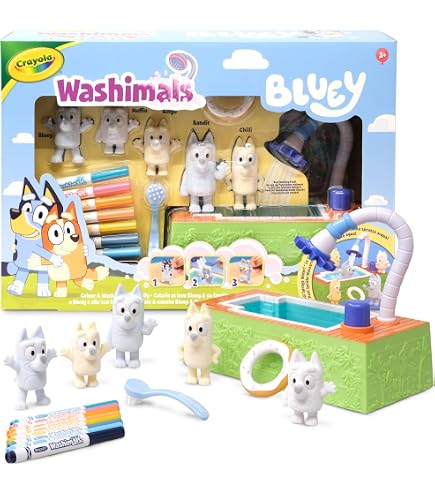 TY BINGO BLUEY - Peluche buttafuore, da collezione, per bambini e neonati, peluche imbottito, adatto per ragazze e ragazzi dai 4 anni in su