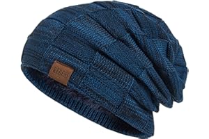 REDESS Czapka Beanie dla mężczyzn i kobiet Zimowe ciepłe czapki Działania Slouchy Grube Czapki Czapki