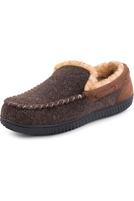 Suede Pantoffel Heren Heren Pantoffels Met Traagschuim Warme