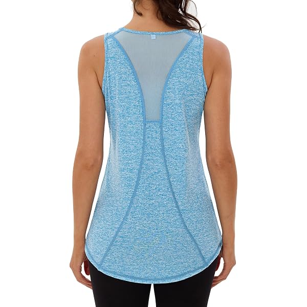 Débardeur De Sport Pour Femme - Coupe Sans Manches, Col En V, 100% Polyester - Parfait Pour Le Yoga, La Course Et La Danse - Tailles M à XXL