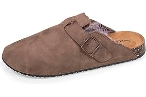 Isotoner Sabots Femme fourrés, Semelle Extra-Flex, légers, Patch Talon Confort, EU,