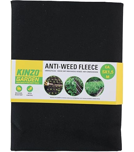 TENAX Film De Paillage Dot Cover 1,50x10 M Noir, Film Micro Perforé