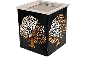 Trintura Räucherstövchen (Baum des Lebens schwarz eckig)