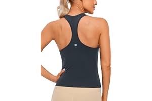 CRZ YOGA Butterluxe Racerback Gym Vest Top for Women Sleeveless Sport Tank Tops Summer Yoga Fitness Shirts Comfort Camisole
