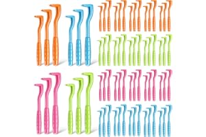 Kittmip 72 Pcs Tick Remover, Tick Removal Tool, 3 Sizes Safe Dog Tick Remover Flea and Tick Remover for Humans Home Small Large Pet Cat Dog, Removes Entire Head Body, 4 Colors