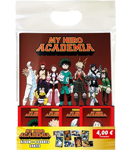Boîte 36 Pochettes Panini My Hero Academia - 144 Stickers + 36 Cartes | Collection Anime Et Super-Héros