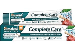 ‎HIMALAYA Himalaya Herbals Complete Care Herbal Gum Expert Toothpaste 75ml e - 100% Vegetarian & Free from Parabens