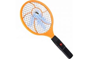 GOODS+GADGETS® Elektrisk Flugsmälla - Flugfångare & Insektsdödare | Myggdödare med höjdspänning – 44,5 x 16 cm – utan kemikalier – för camping, grill & trädgård