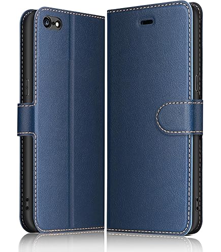 Custodia Flip Pelle Iphone Custodia Flip In Pelle Magnetica Per IPhone - Design Con Fiore In Rilievo, Pratica E Protettiva Tucch Custodia Iphone 7 Plus - Foto 5