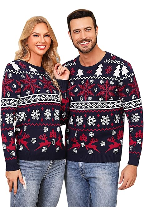 Maglietta Donna Mamma Aereo Perso – Christmas Sweat Ugly – Girocollo In Puro Cotone