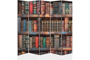 ‎FRAMED CONCEPT framed concept - Paravent Raumteiler Holz 225x172 cm, 5-teilig einseitig, Sichtschutzwand