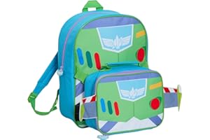 Disney Sac à dos Buzz l'Éclair avec sac à déjeuner Toy Story Space Ranger assorti 2 pièces
