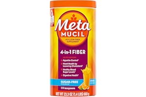 Metamucil Orange Smooth Texture Sugar Free Powder - 114 Ds