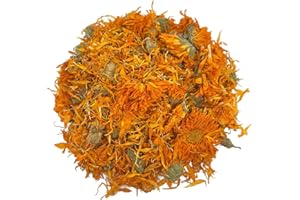 Horse Herbs Marigold Flowers 1kg Bag | 100% Natural Feed Supplement for Horses & Ponies, Calendular, Equine Care, Blood Tonic