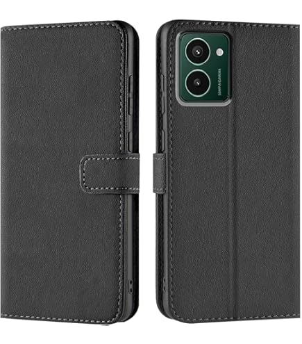 iPhone X/Xs leren hoesje met standaard en pashouder (groen