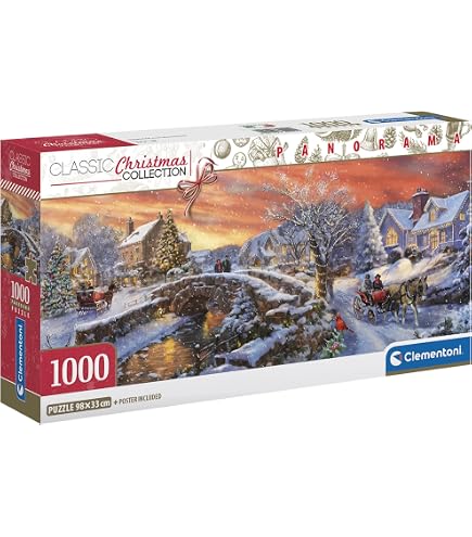 Kinderpuzzle 100 Teile – Weihnachtsmotive, Für Kinder Ab 4-10 Jahren, In Geschenkbox