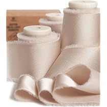 Ruban De Satin Soyeux Champagne 3.8cm X 13.7m - Vitalizart | Pour Cadeaux, Mariage