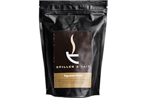 Spiller & Tait Signature Blend - Ground Coffee 500g Bag - Multi Award Winning - Roasted in Small Batches in the UK – Suitable Ground Coffee for Cafetiere, Filter & Aeropress