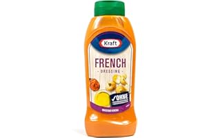 Kraft - French Dressing in 800 ml Flasche - Frenchdressing ideal für Salat und zum Verfeinern - Salatdressing mild-tomatig im Geschmack