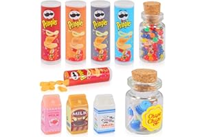 ASYINXSON Mini Nourriture Jouet,Jouets Alimentaires pour Enfants,Mini Maison de poupée Miniature Accessoires,Cadeaux pour Enfants et Jouets d'intérieur,pour garçons et Filles