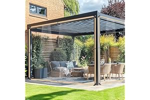 BeGrit Lona Transparente con Ojales Lona Impermeable con Cuerda Lona Protectora de PVC para balcón jardín Exterior Invernadero Terraza Plantas Muebles Pérgola 2x3m