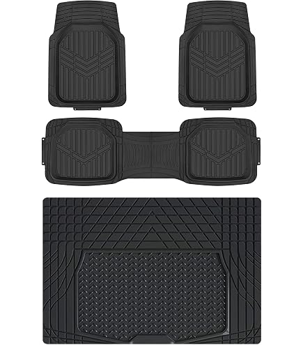 Tapis De Coffre Mossa Pour Mitsubishi Pajero III (2000-2007) - Protection Antidérapante Imperméable