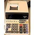 Sharp EL-1197PIII Heavy Duty Color Printing Calculator with Clock and Calendar.