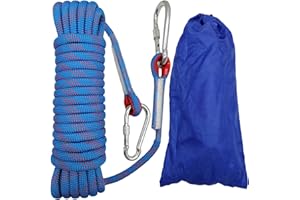 ‎HAIY 10mm Seil, Mehrzweck-Seil, Strapazierfähiges Seil für den Außen- und Innenbereich, Camping, Wandern, Bootfahren, Angeln, Heimwerkerarbeiten und Heimprojekte (Blau, 10m)