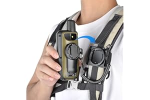 Lamborsafe Backpack Mount for Garmin Handheld GPS eTrex/GPSMAP Series with Safety Tether