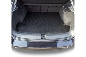 Travall Liner Tappetini per Bagagliaio Compatibili con Volkswagen T-ROC (2017-Corrente) TBM1194 - Vasca Baule in Gomma Originale