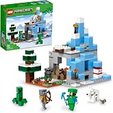 LEGO&reg; Minecraft&reg; Donmuş Tepeler 21243-8 Yaş ve &Uuml;zeri &Ccedil;ocuklar i&ccedil;in Oyunun Buzlu Biyomunu İ&ccedil;eren Oyuncak Yapım Seti (304 Par&ccedil;a
