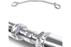 JOM Car Parts & Car Hifi GmbH 21025 JOM Barre anti-rapprochement/stabilisatrice BMW E46 6 Cylindre (320d, 330d, 330ci, M3, 318d) réglable, Aluminium, Qualité allemande.