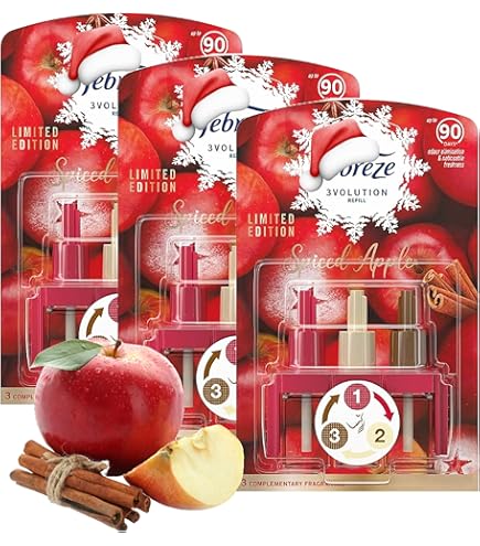 Ambi Pur 3Volution Air Freshener Spiced Apple Refill, 20ml