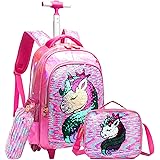 cartable licorne a roulette