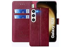 FMPCUON Funda para Xiaomi 13T/13T Pro/Redmi K60 Ultra,Funda Libro Xiaomi 13T/13T Pro/Redmi K60 Ultra Funda con Tapa,Cuero Carcasa Magnético Funda Cartera Móvil para, Rojo