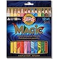 Koh-I-Noor Magic Jumbo Triangular Coloured Pencil (Pack of 13)