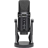 G-Track Pro - Professional USB Microphone with Audio Interface, black