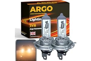 Argo H4 Headlight Bulbs (472) 55w Halogen 12v Car Headlight Bulb High Low Dipped Main Beam P43t Pure Light Original Quality Car Light Bulbs
