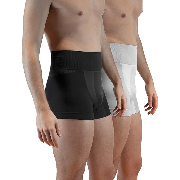 Boxer Gainant Pour Homme - Maille Respirante Avec Effet Ventre Plat - Sous-vêtements Remodelants Confortables