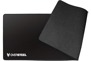‎OVERSTEEL Oversteel - NEBULA PC-Gaming-Mauspad, Größe XL (900 x 350 x 4 mm), Schwarz