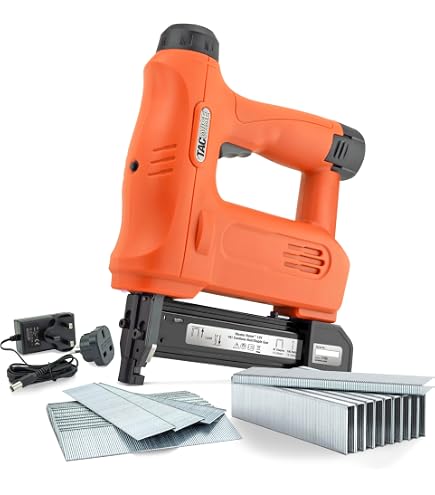 Marteau Agrafeur Tacwise 1221 A54 - Avec 5000 Agrafes 140/10mm - Professionnel - Pour Moquette, Isolation