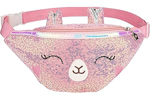 HIFOT Unicorno Marsupio Bambina, Zaino con cintura regolabile Bambina, Zaino da alla Moda Unicorn per Ragazze viaggi sportivi all'aperto Regalo