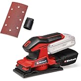 Einhell Ak&uuml;l&uuml; Titreşim Zımpara Makinesi TC-OS 18/187 Li Solo 4460725 | PXC | 18 V | 2 mm salınım &ccedil;apı | 24.000 dev/dk | 187 x