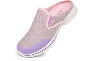 SMajong Sabots Femmes Hommes Mules Respirant Chaussures de Jardin Pantoufle de Maison Souple Confort Chaussons Intérieur Extérieur Taille:36-48 EU