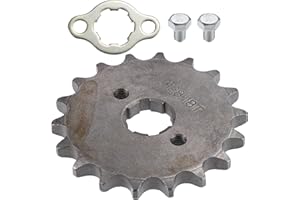 X AUTOHAUX 428 Style 18T Teeth 20mm ID Motor Front Sprocket Set for Motorcycle