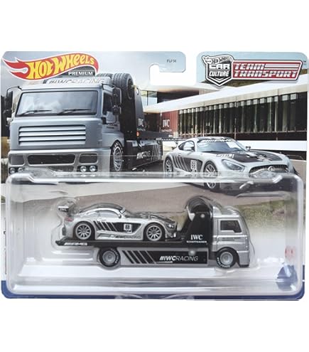 Hot Wheels Team Transport – Alfa Romeo 155 V6 Ti + Fleet Flyer N°53 – 1/64