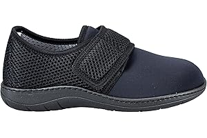 EXTRO STYLE - Scarpe Ortopediche Tecnica Soft con Plantare Estraibile, per Alluce Valgo e Dita A Martello, Scarpe Traspiranti e Antiscivolo con Tomaia in Setaflex, Nero