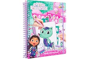 DREAMWORKS GABBY'S DOLLHOUSE Gabby's Dollhouse - Schablonenbuch - Dreamworks - Activitäten-Malbuch - Color & Create (GD24356)