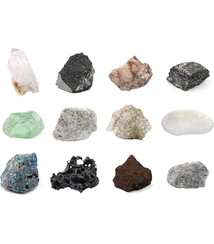 EISCO 12PK Raw Limestone Chalk, Sedimentary Rock Specimens - Approx. 1" - Geologist Selected - View #5
