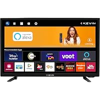 Kevin 80 cm (32 Inches) HD Ready Smart LED TV KN32A (Black) (2021 Model) | With Alexa Built-in